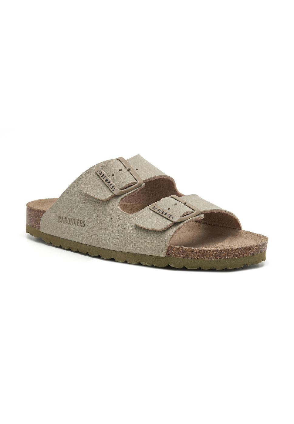 Sandalias caqui - Hombre