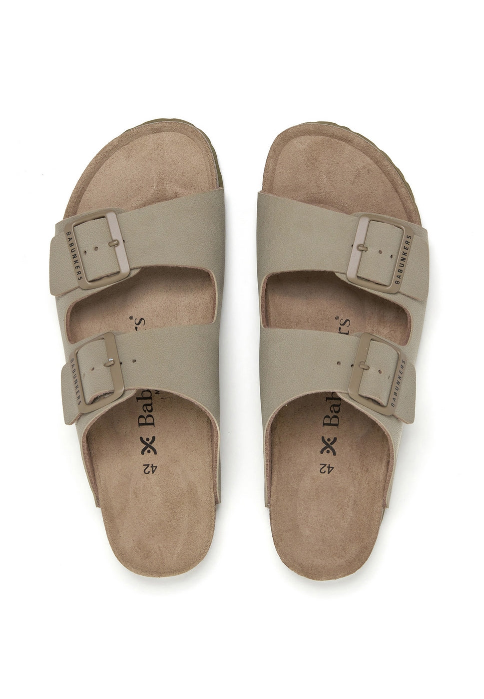 Sandalias caqui - Hombre