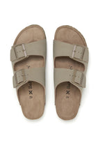 Sandalias caqui - Hombre