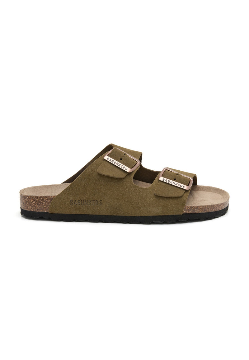 Sandalias caqui - Hombre