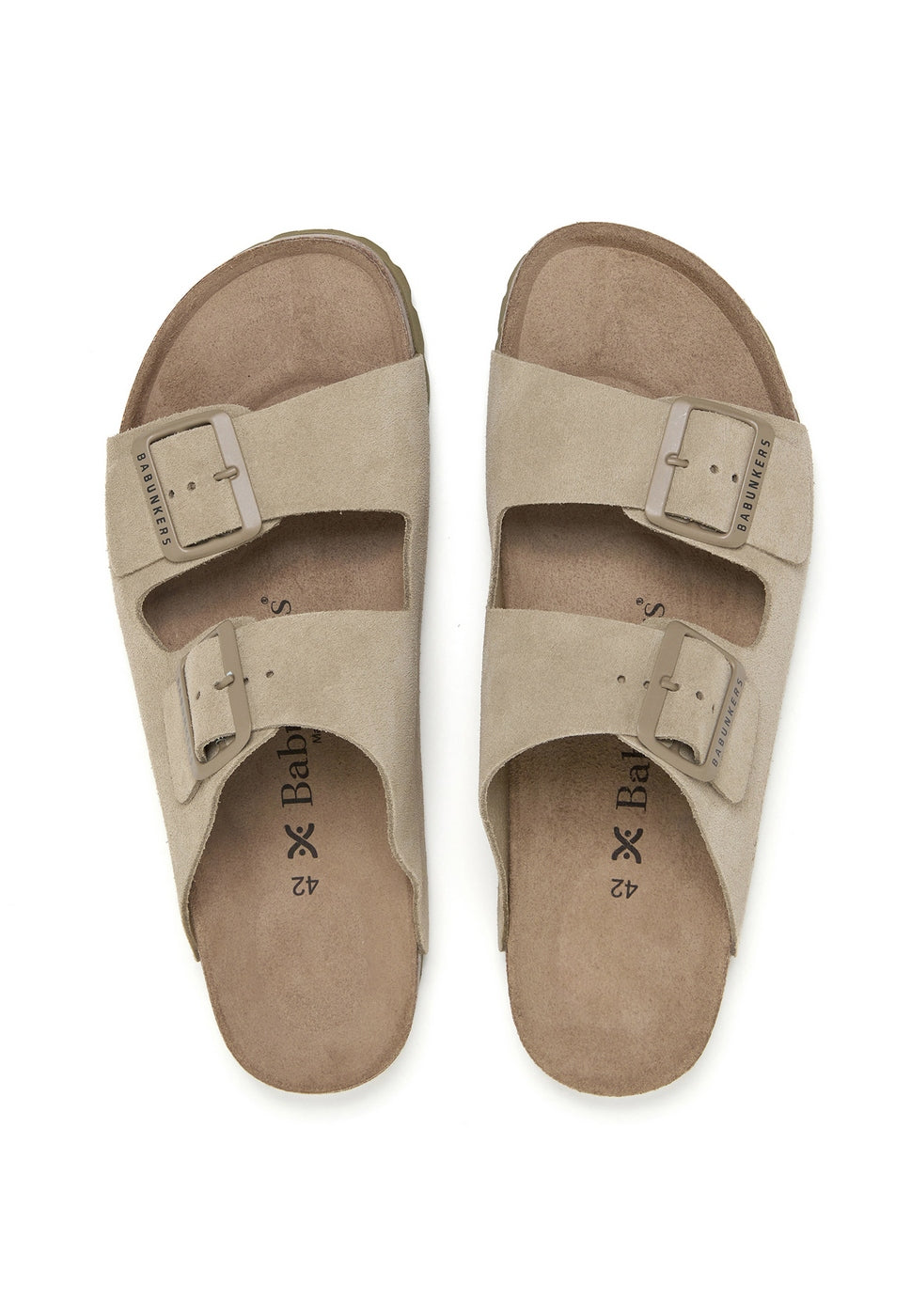 Sandalias caqui - Hombre