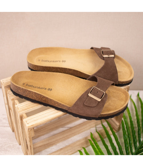 Sandalias marrones - Hombre
