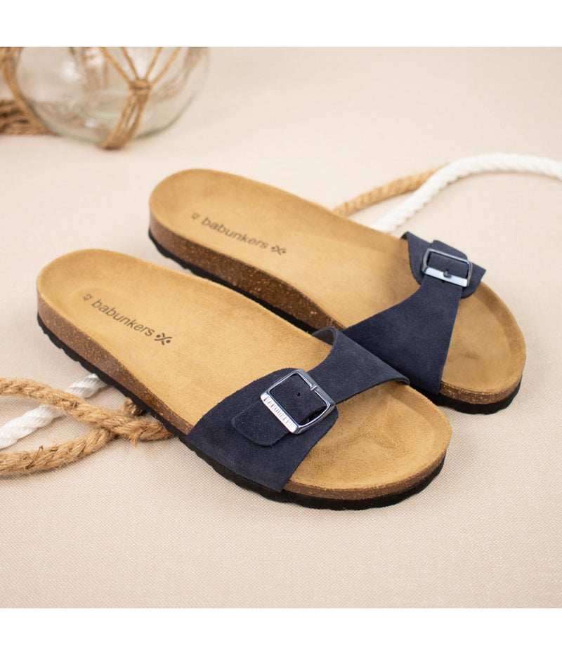 Sandalias azules - Hombre