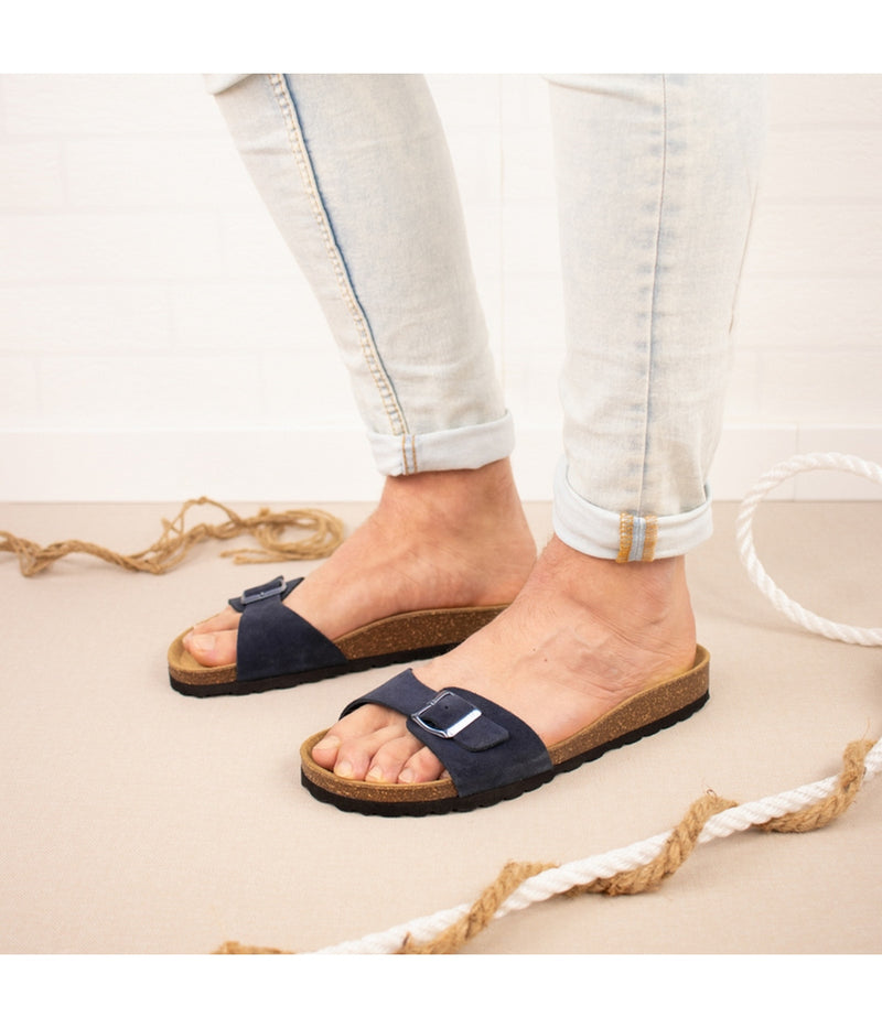 Sandalias azules - Hombre