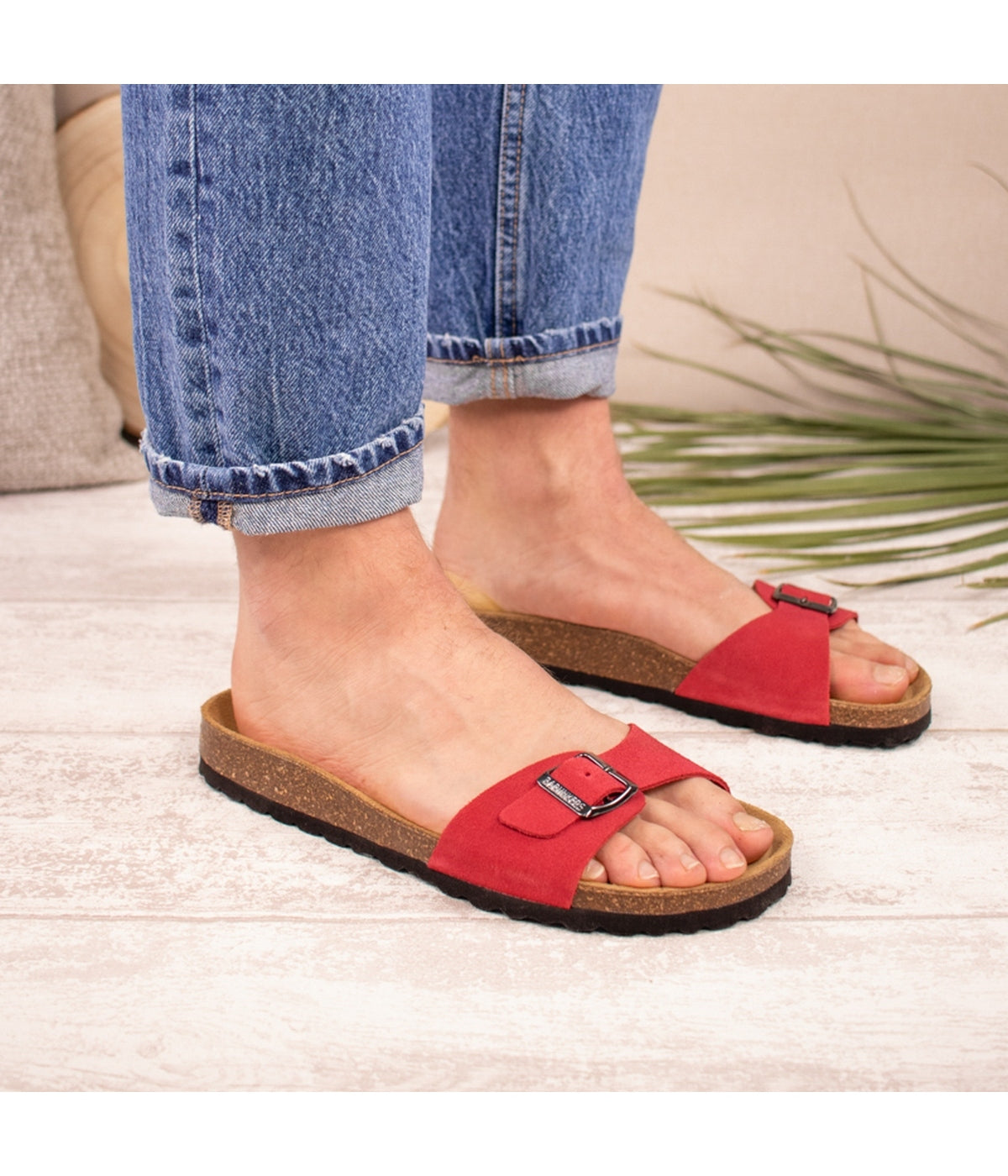 Red Sandals - Men