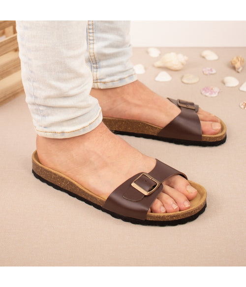 Sandalias marrones - Hombre