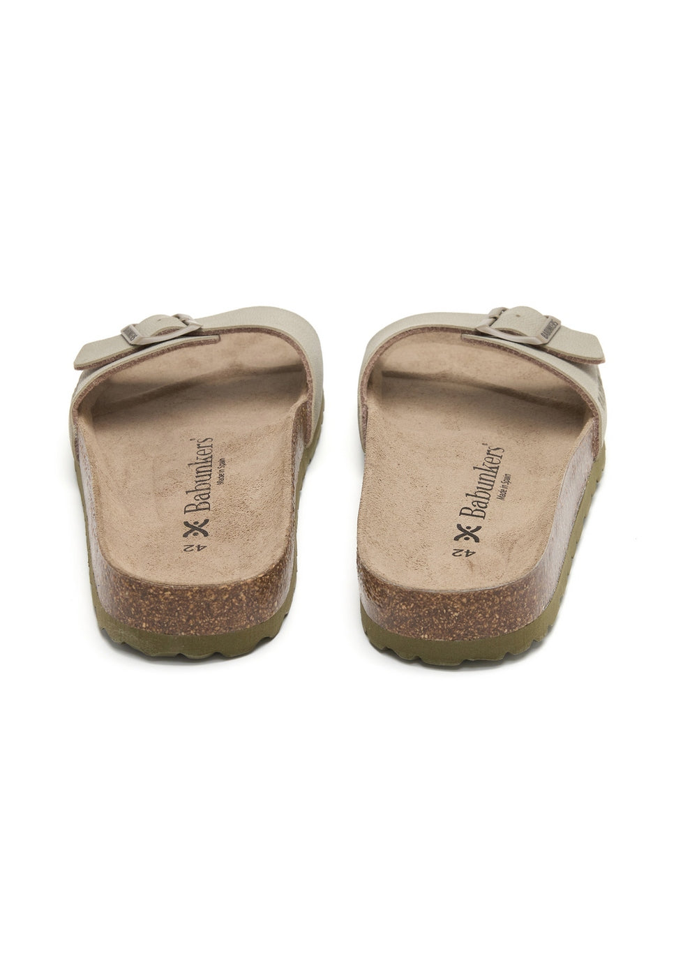 Sandalias caqui - Hombre
