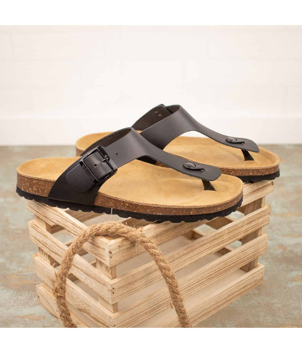 Black Sandals - Men
