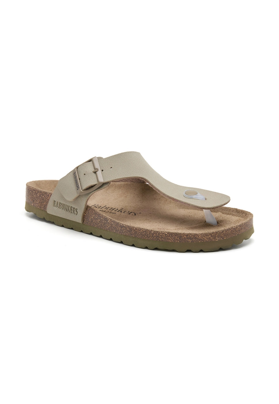 Sandalias caqui - Hombre