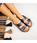 Black Sandals - Women