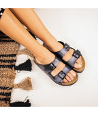 Black Sandals - Women
