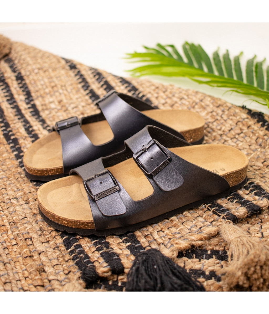 Black Sandals - Women