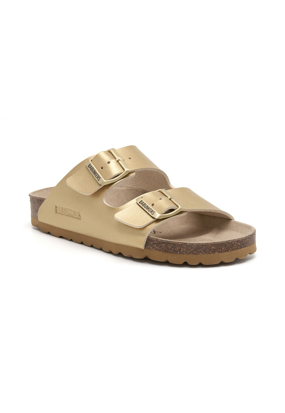 Sandalias doradas - Mujer