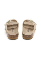 Sandalias doradas - Mujer