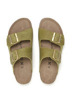Sandalias verdes - Mujer