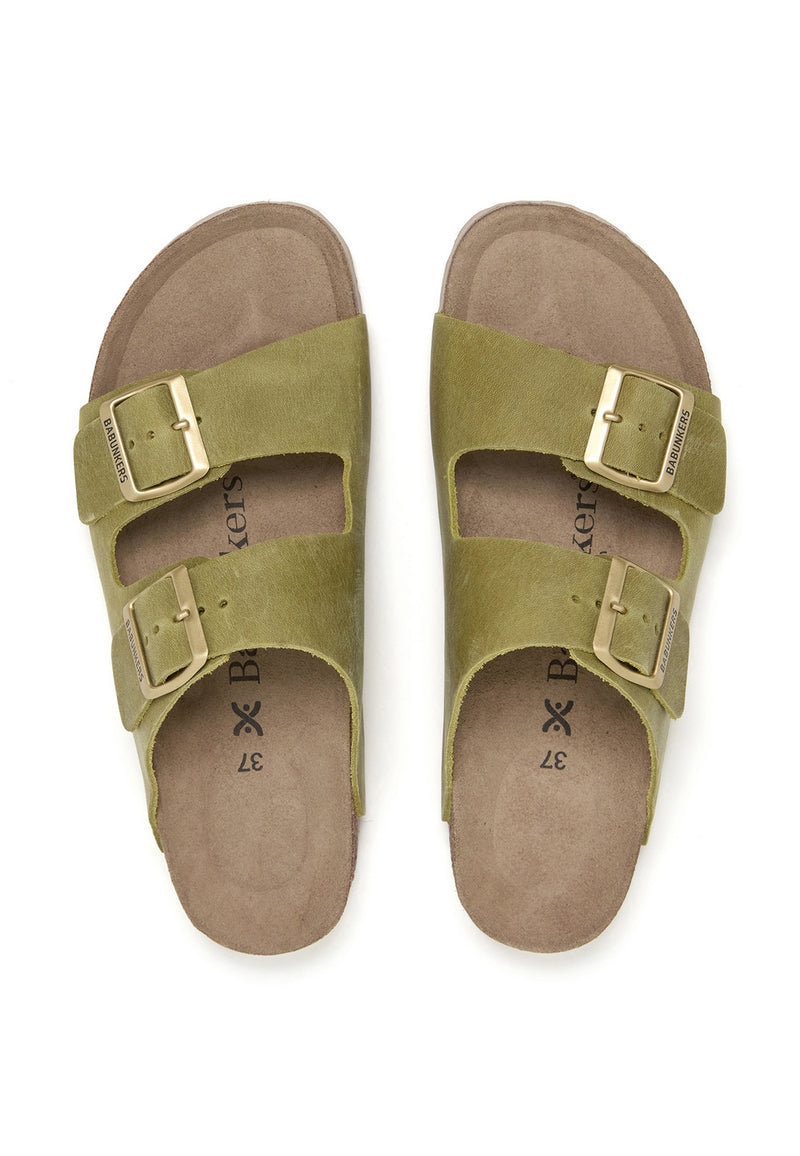 Sandales Vert - Femme