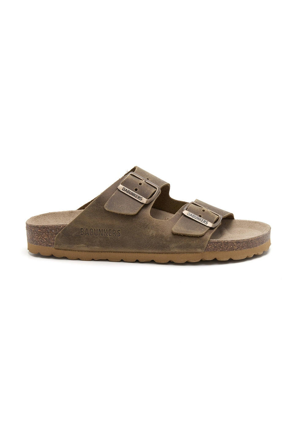 Sandalias caqui - Mujer