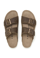 Khaki Sandals - Women