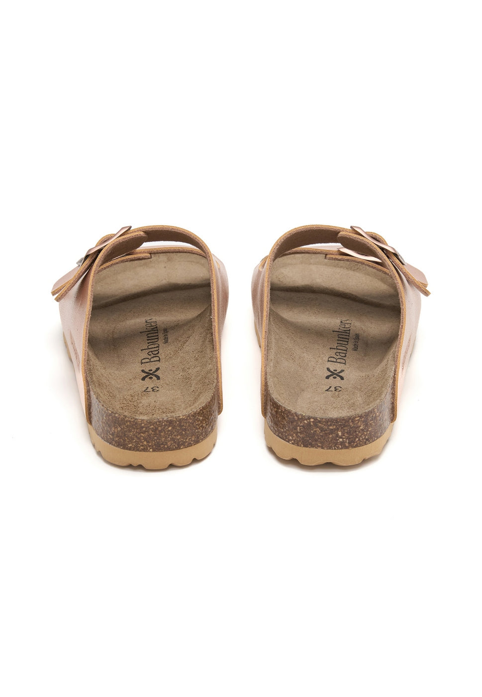 Sandalias salmón - Mujer