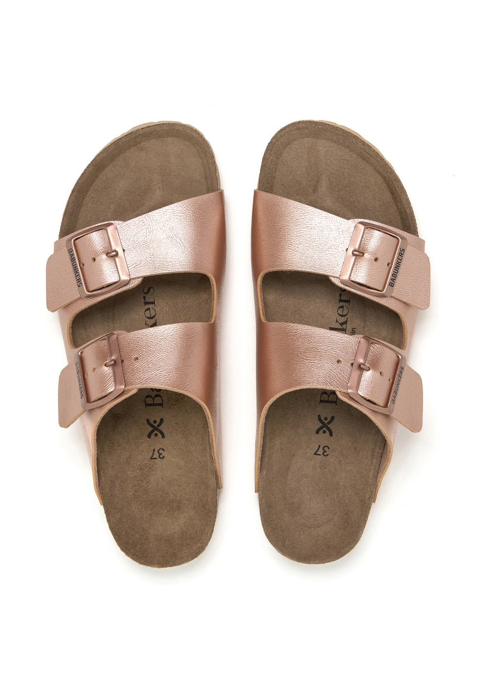 Sandalias salmón - Mujer
