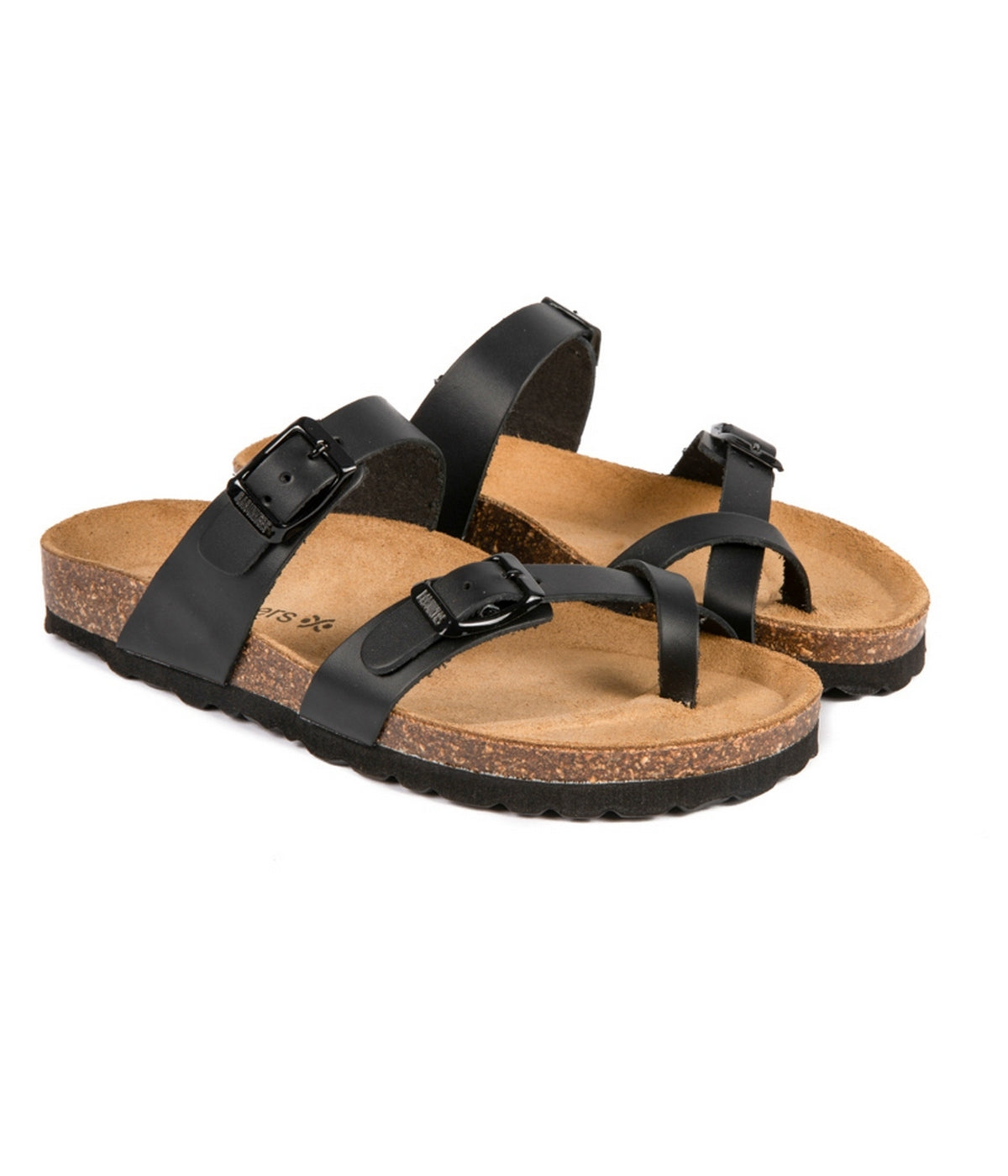 Sandalias negras - Mujer