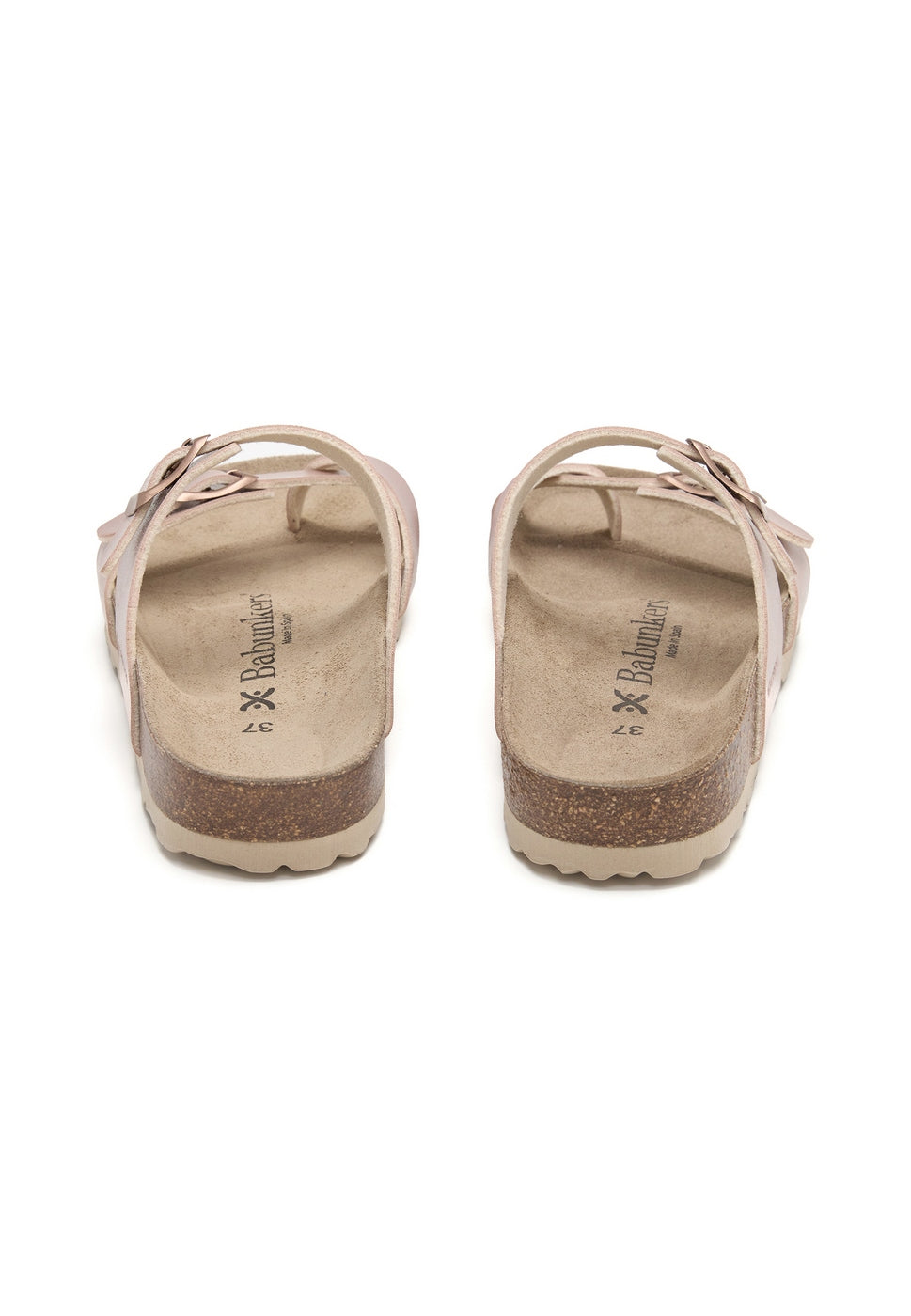 Sandalias salmón - Mujer