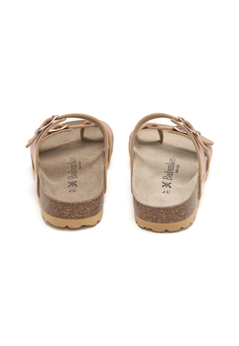 Sandalias salmón - Mujer