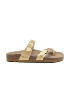 Sandalias doradas - Mujer