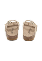 Sandalias doradas - Mujer
