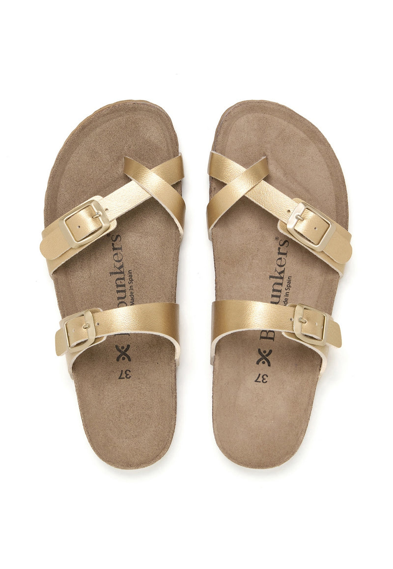 Gold Sandals - Women