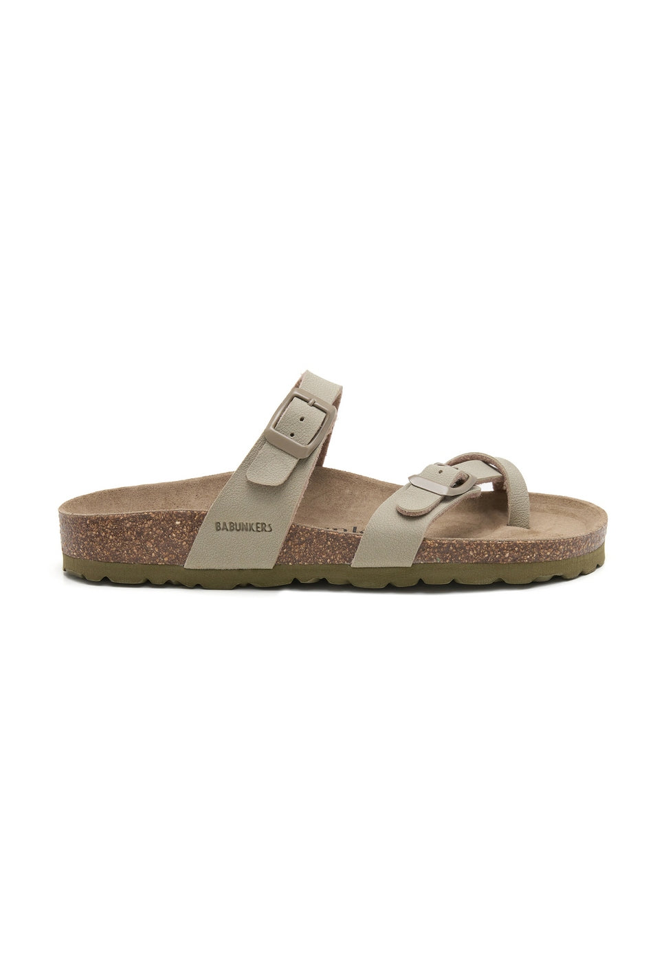 Sandalias Caqui - Mujer