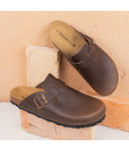 Zuecos marrones - Hombre