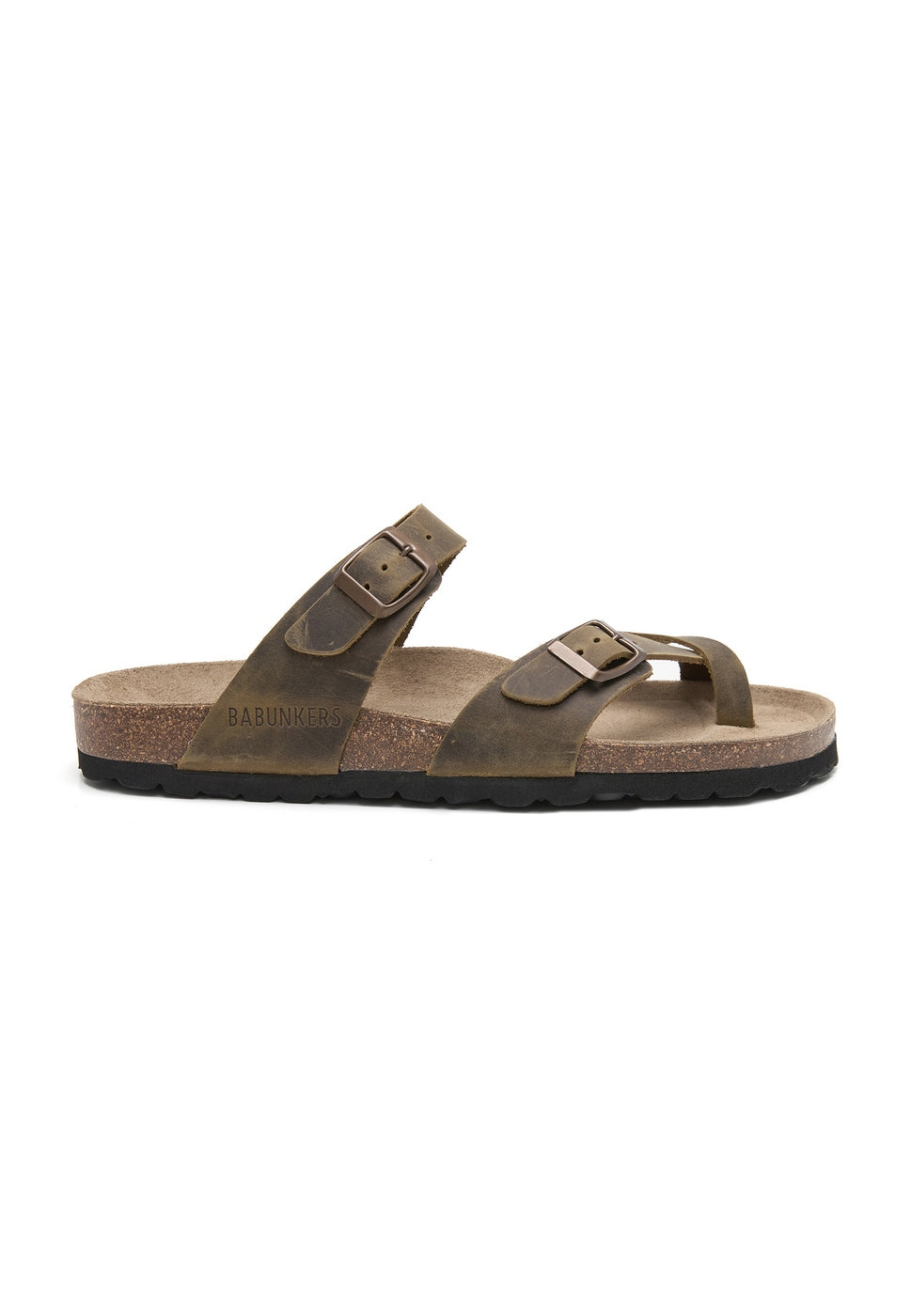 Sandalias caqui - Hombre