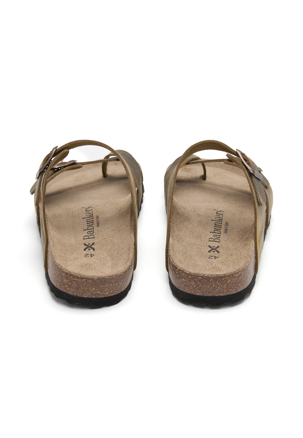 Sandalias caqui - Hombre