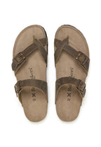 Sandalias caqui - Hombre