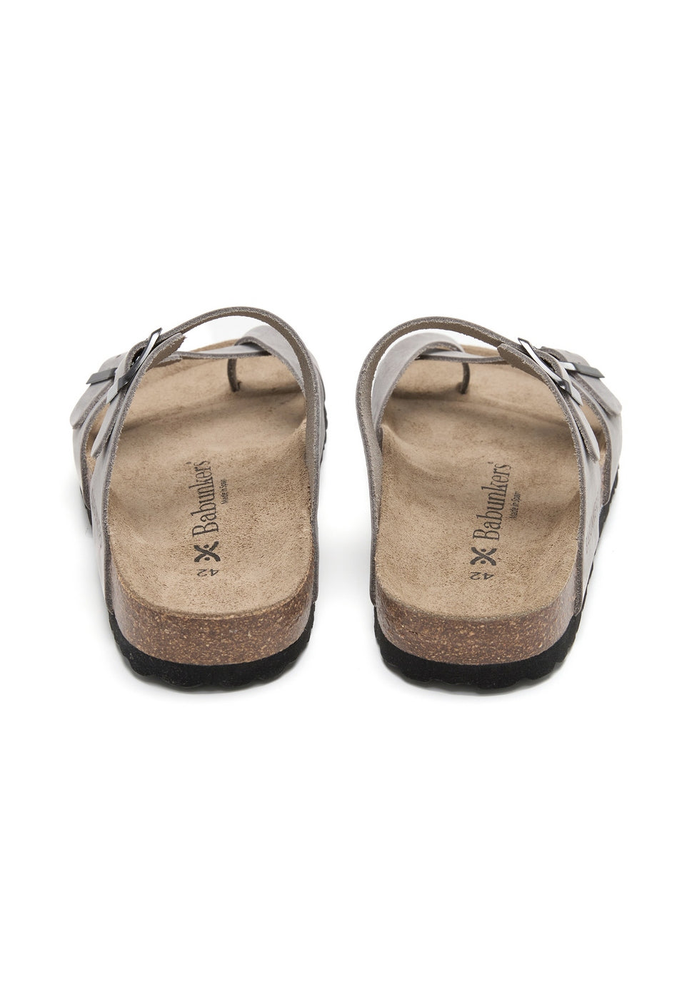 Sandalias grises - Hombre