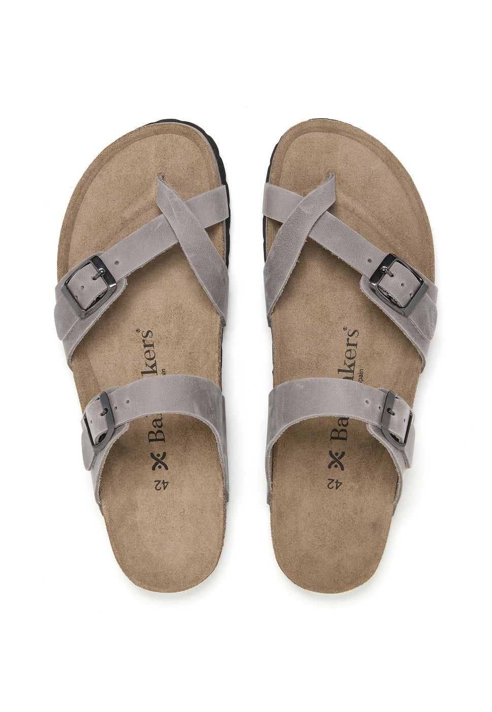 Sandalias grises - Hombre