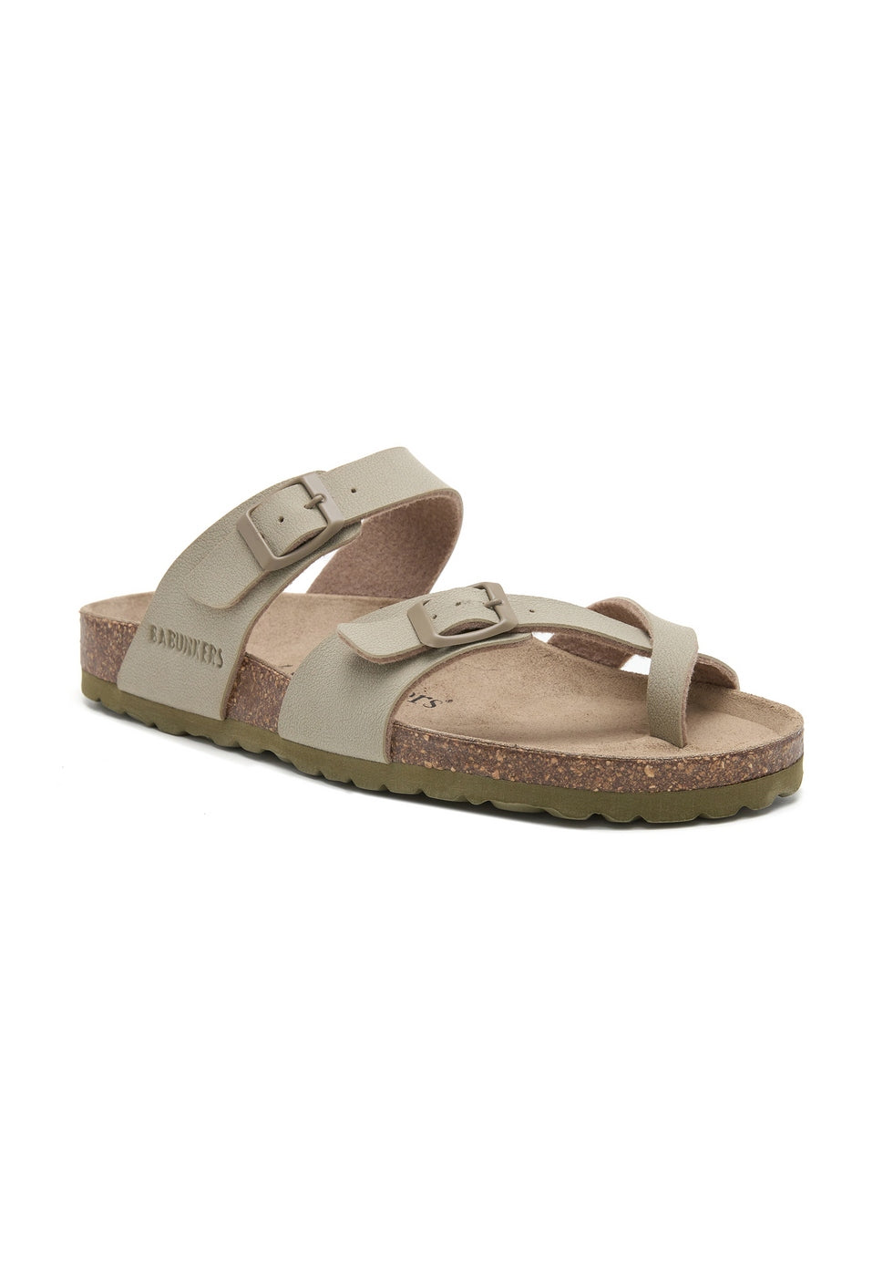 Sandalias caqui - Hombre