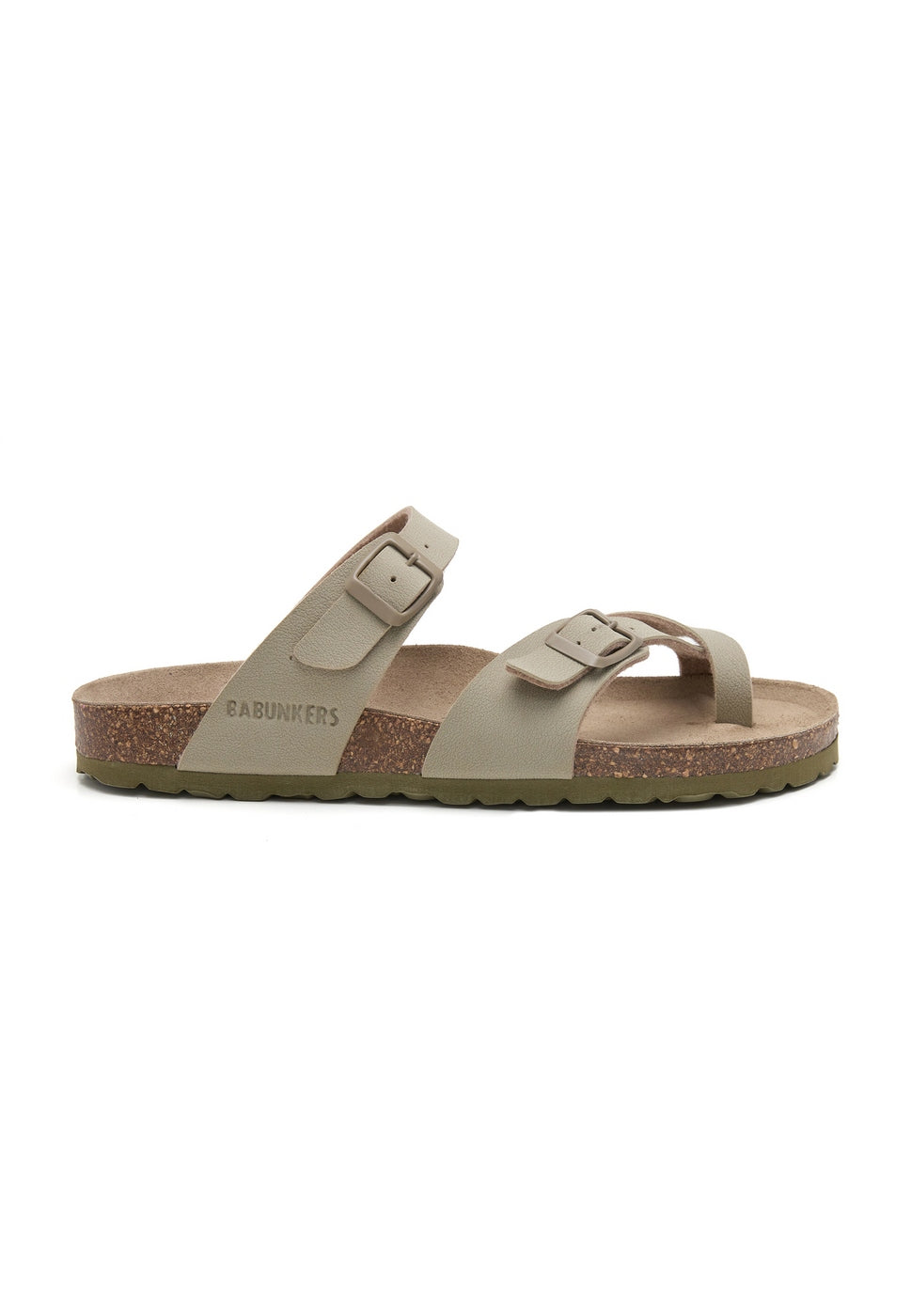 Sandalias caqui - Hombre