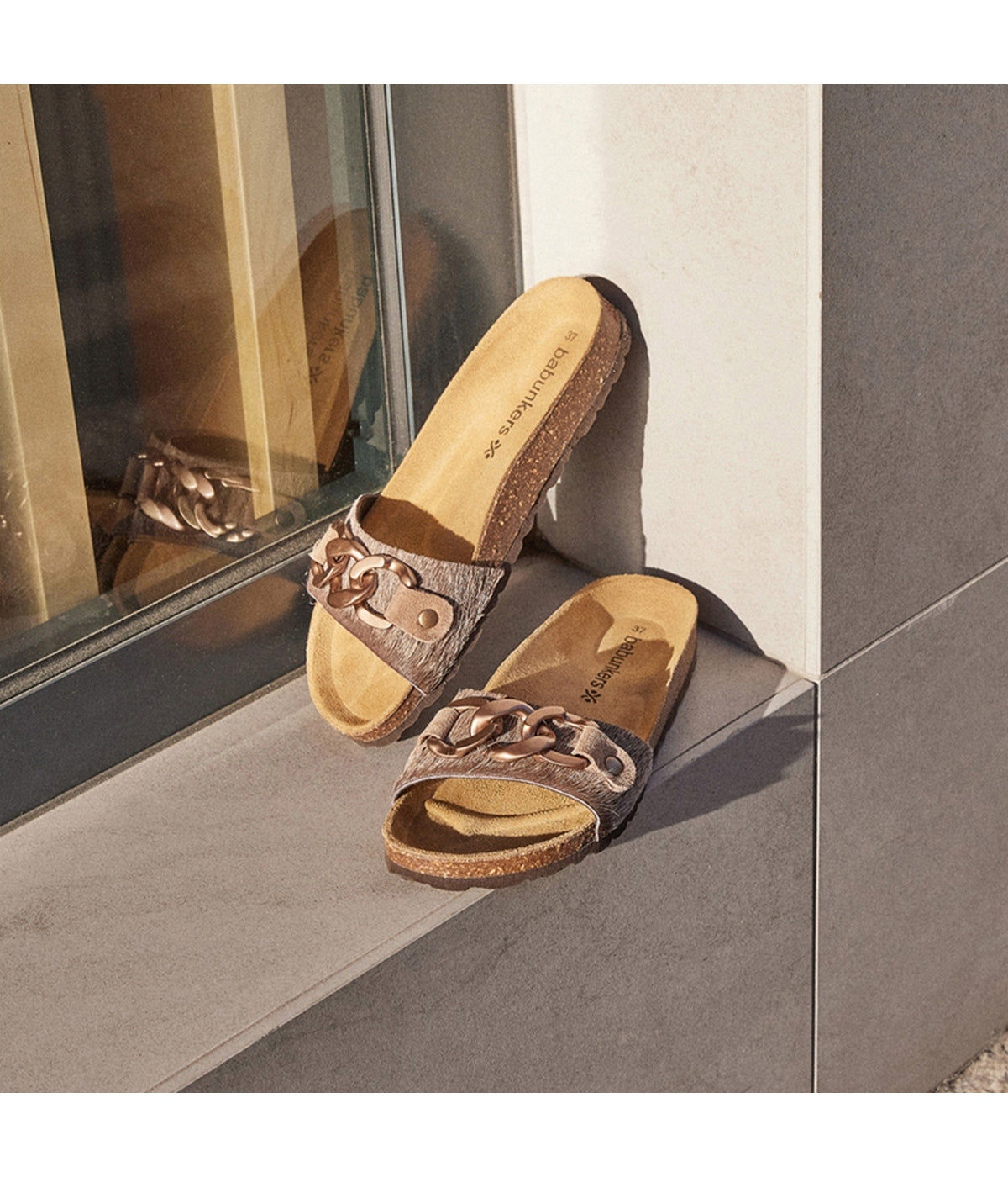 Sandalias Marrones - Mujer