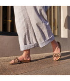 Sandalias Marrones - Mujer
