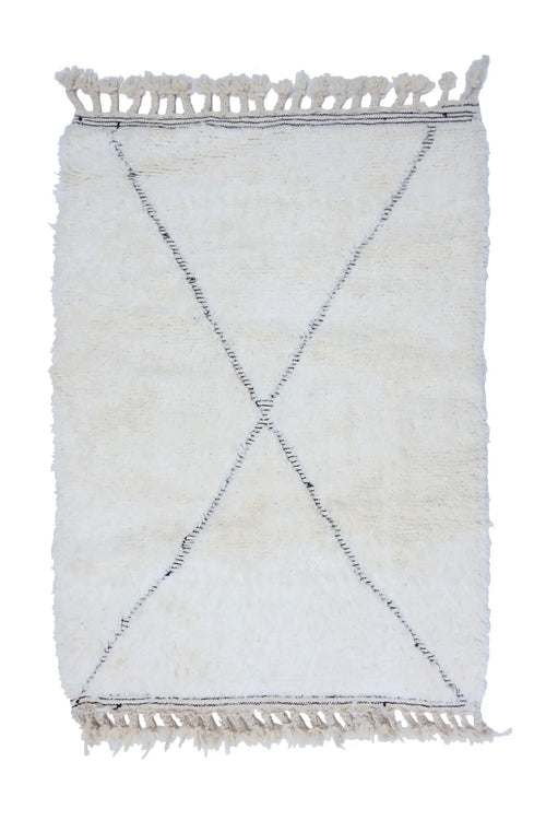 Tapis Béni Ouarain - 142 x 103 cm