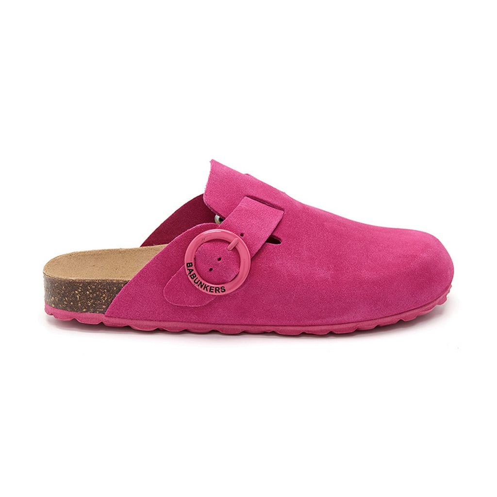 Zuecos Fucsia - Mujer