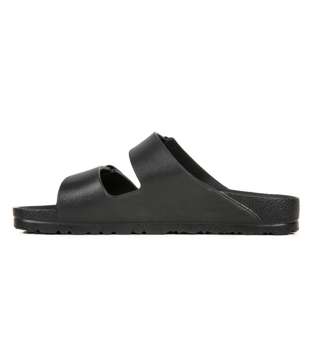 Sandalias de baño negras - Hombre