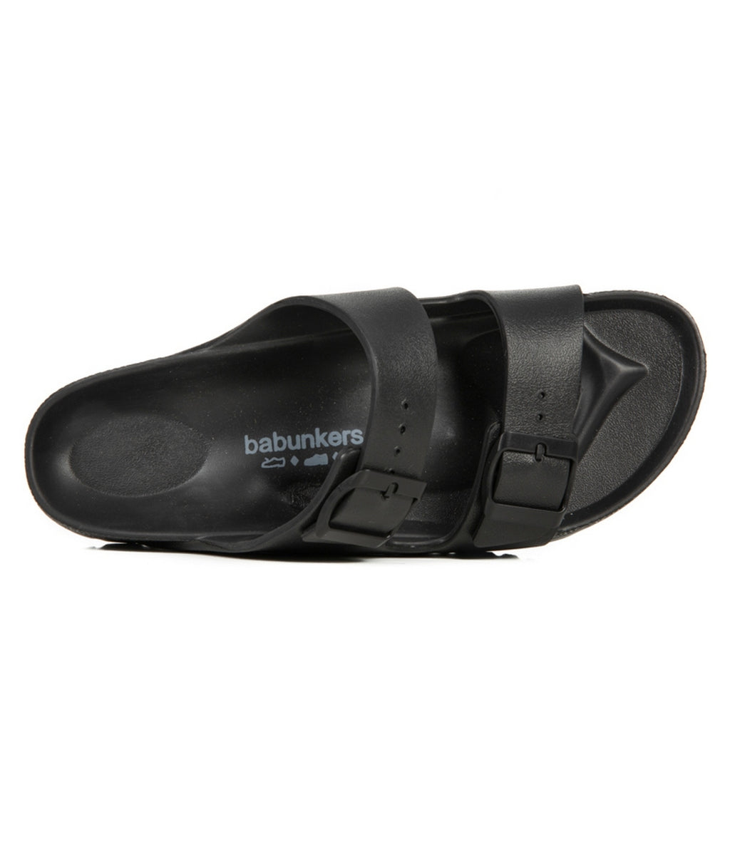 Sandalias de baño negras - Hombre