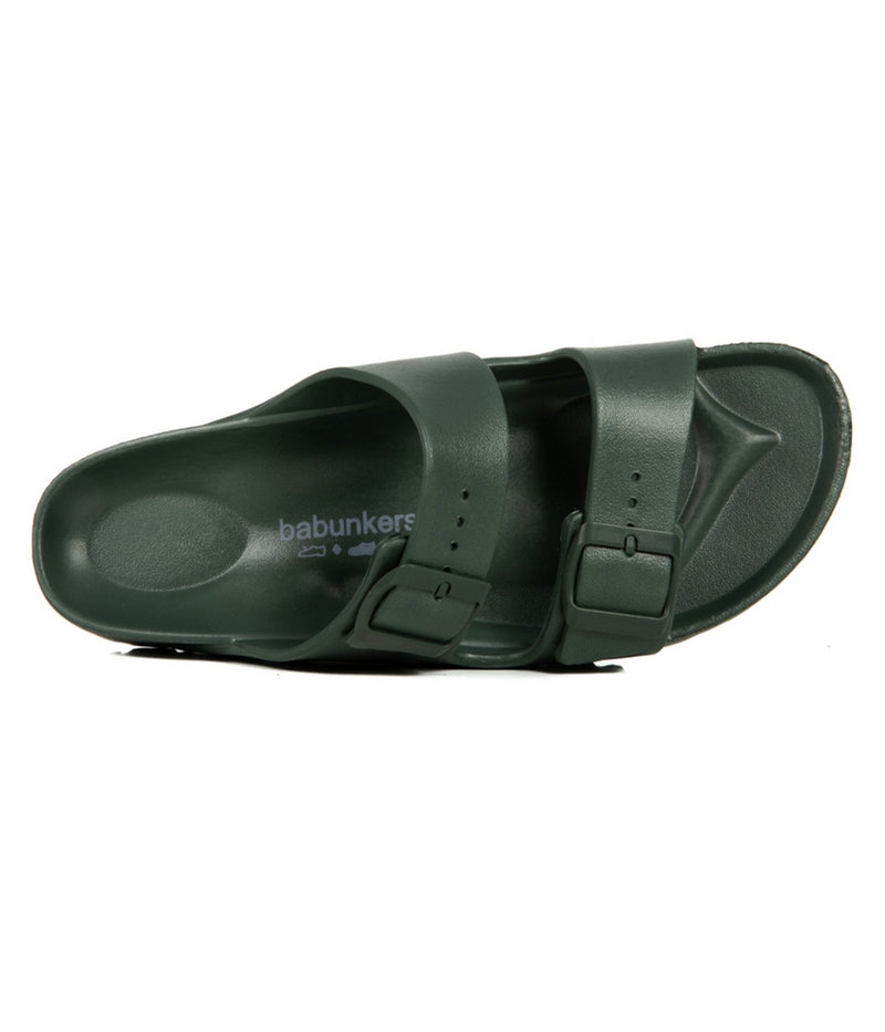 Khaki Swim Sandals - Men