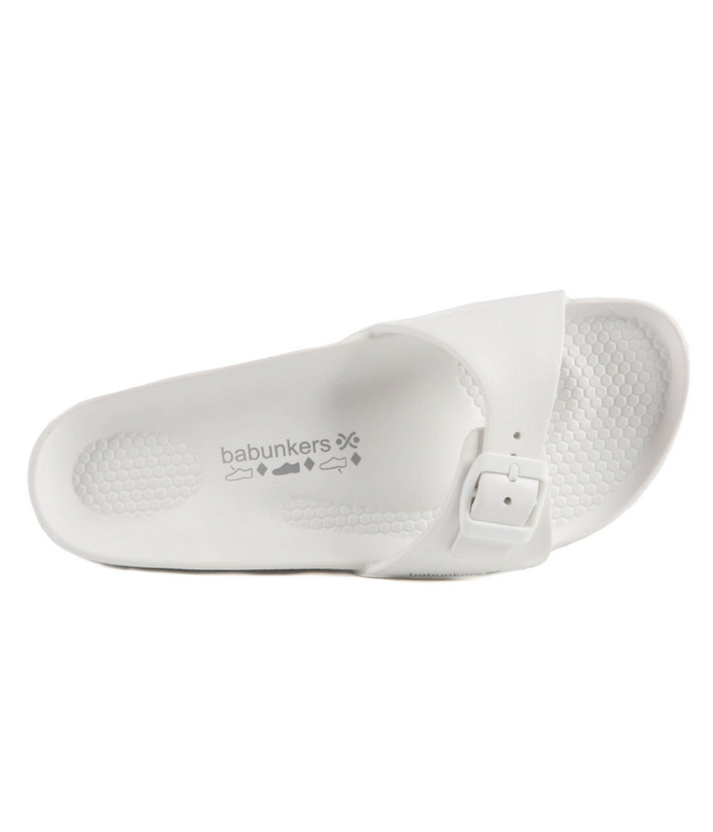 Sandalias de baño blancas - Mujer