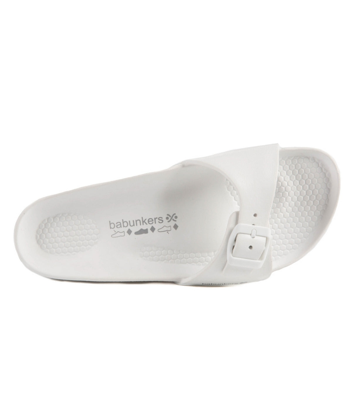 Sandalias de baño blancas - Mujer
