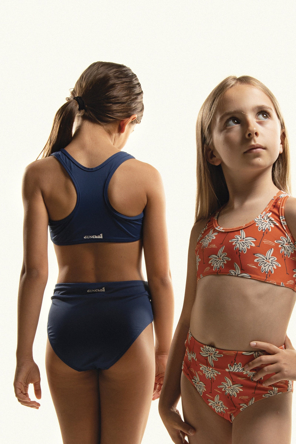 Maillot de bain fille 2 pièces - Luisa - Retro palm