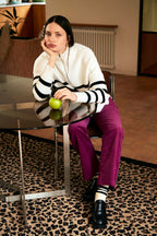 Pantalon Pavel - Velours Fuschia
